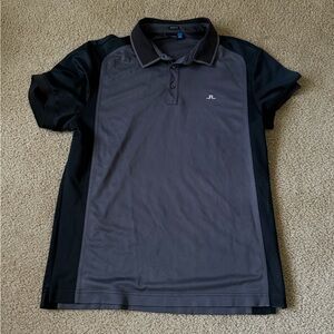 J.Lindeberg Fredrik Fieldsensor 2.0 Golf Polo - Men’s XL - Charcoal